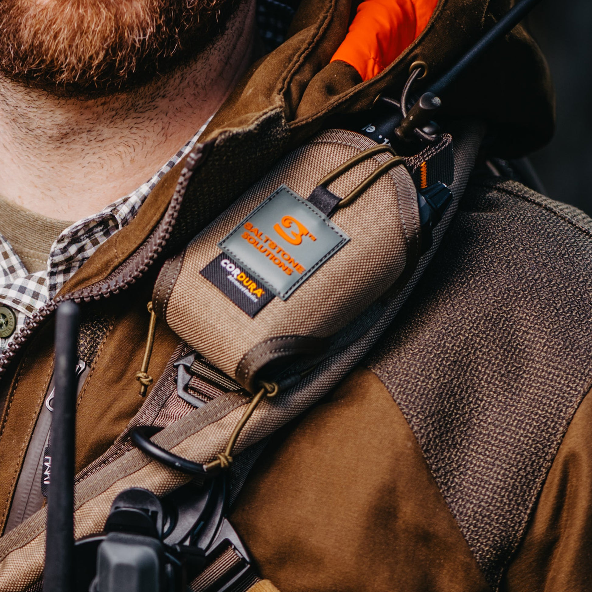 Communication Device Holster – Compatible with Integrator Modular Game Vest